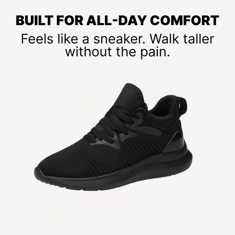 Bronoir™ Steppers – Height Boost Sneakers – Up to 4Inch Taller Instantly & Comfortably