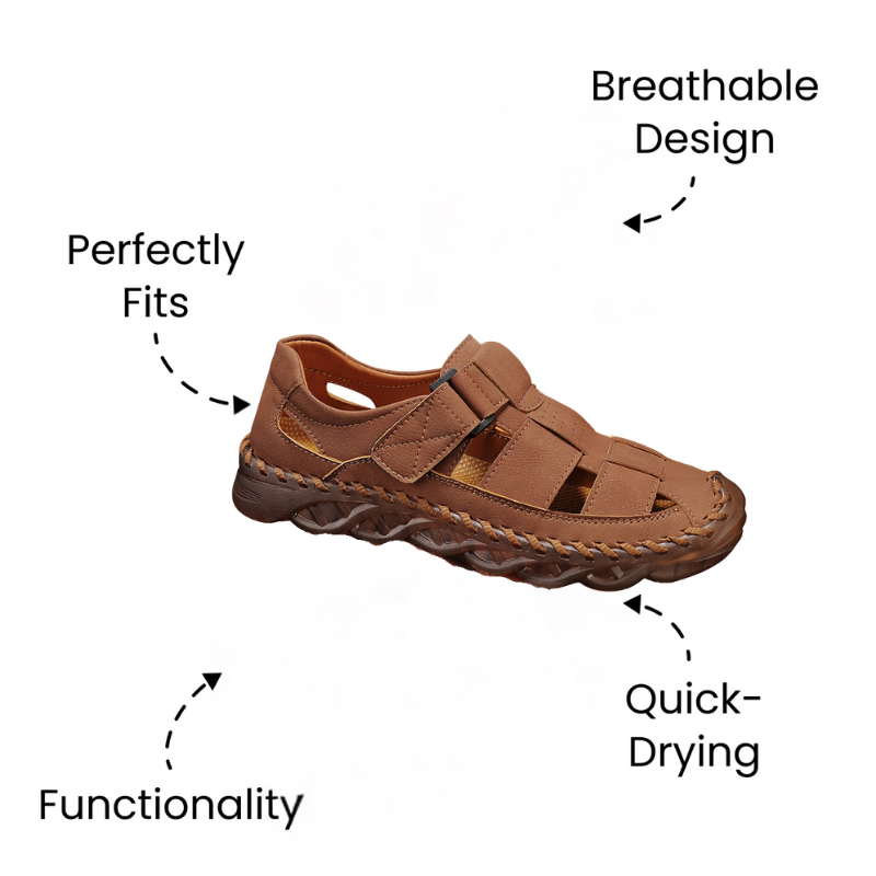 Bronoir™ Ethana – Lightweight & Arch-Supportive Walking Sandals