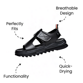 Bronoir™ Tranqua – Lightweight & Arch-Supportive Walking Sandals