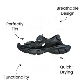 Bronoir™ Serastra – Lightweight & Arch-Supportive Walking Sandals