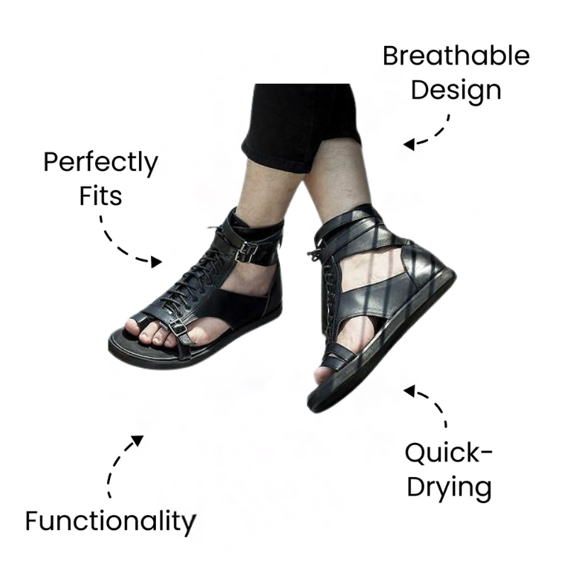 Bronoir™ Coastelle – Lightweight & Arch-Supportive Walking Sandals