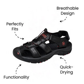Bronoir™ Valea – Lightweight & Arch-Supportive Walking Sandals