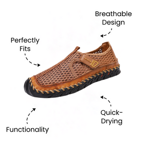 Bronoir™ Calmira – Lightweight & Arch-Supportive Walking Sandals