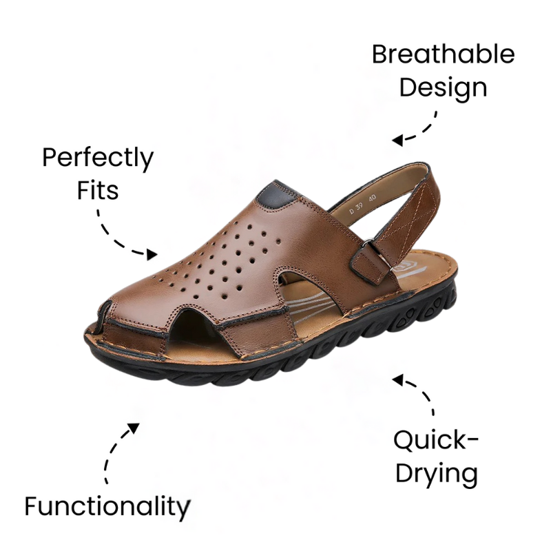 Bronoir™ Oceanis – Lightweight & Arch-Supportive Walking Sandals