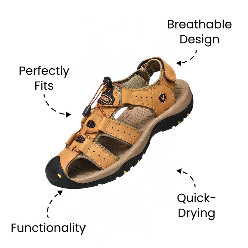 Bronoir Solenya – Lightweight & Arch-Supportive Walking Sandals