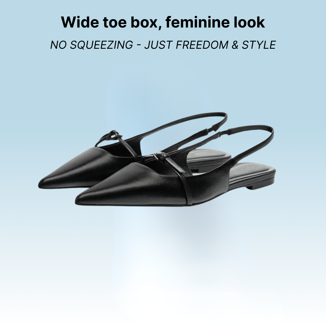 Bronoir Arya Chic - Elegant & Supportive Ballerinas for Daily Comfort