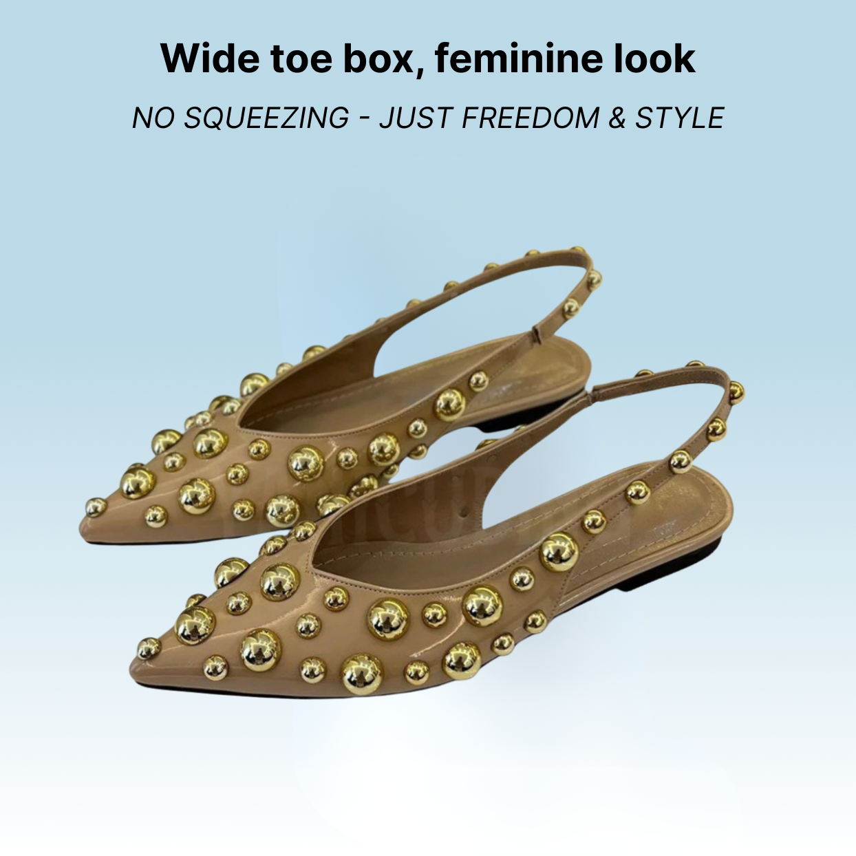 Bronoir Lyla Soft - Elegant & Supportive Ballerinas for Daily Comfort