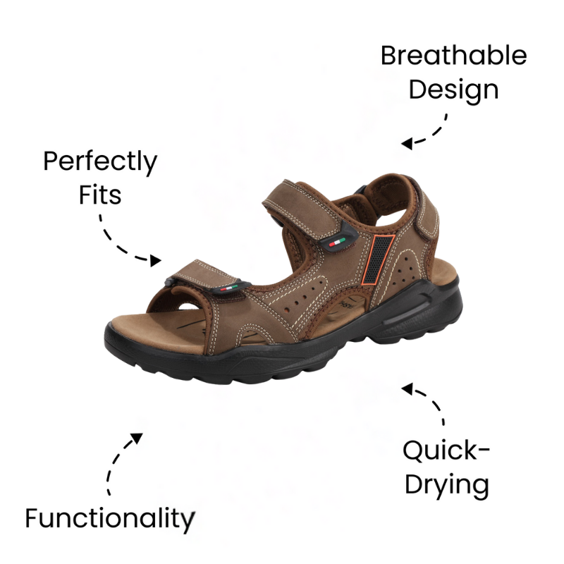 Bronoir Melinae – Lightweight & Arch-Supportive Walking Sandals
