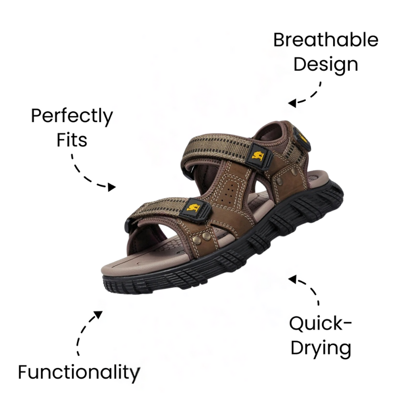 Bronoir Serava – Lightweight & Arch-Supportive Walking Sandals