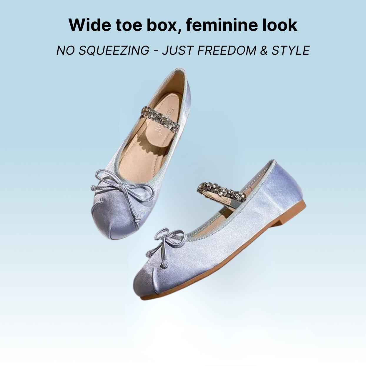 Bronoir Alma Belle - Elegant & Supportive Ballerinas for Daily Comfort