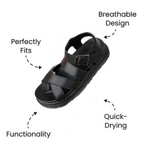 Bronoir™ Airnova – Lightweight & Arch-Supportive Walking Sandals