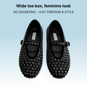 Bronoir Nova Glow - Elegant & Supportive Ballerinas for Daily Comfort