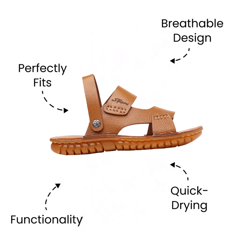 Bronoir™ Saelune – Lightweight & Arch-Supportive Walking Sandals