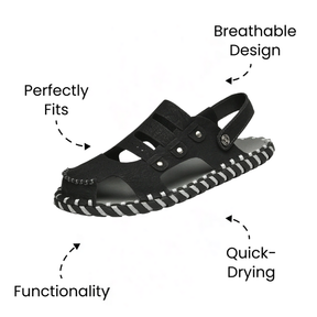 Bronoir™ Veluna – Lightweight & Arch-Supportive Walking Sandals