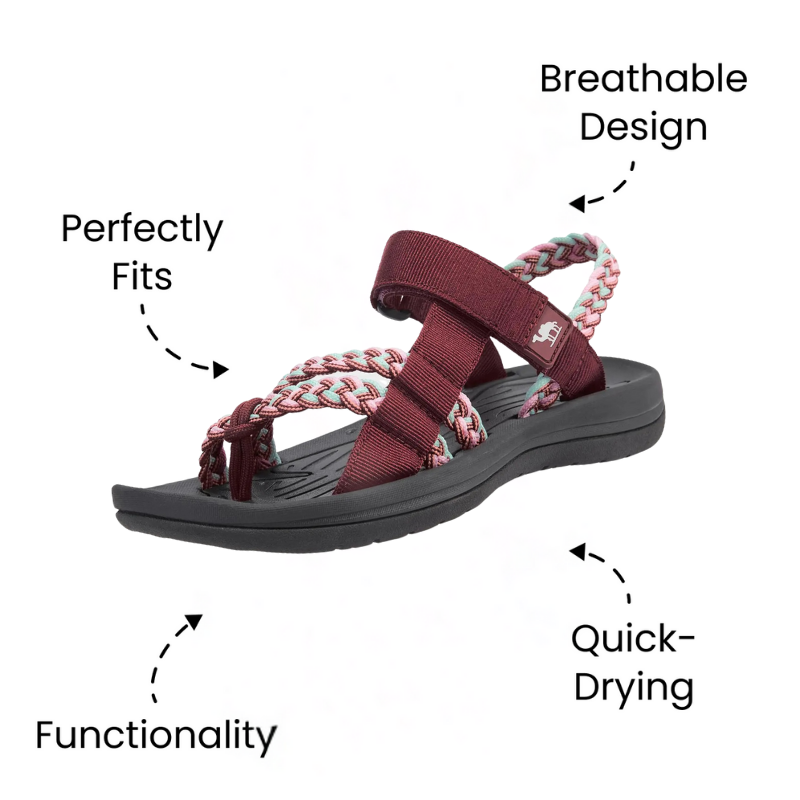 Bronoir Nayela – Lightweight & Arch-Supportive Walking Sandals