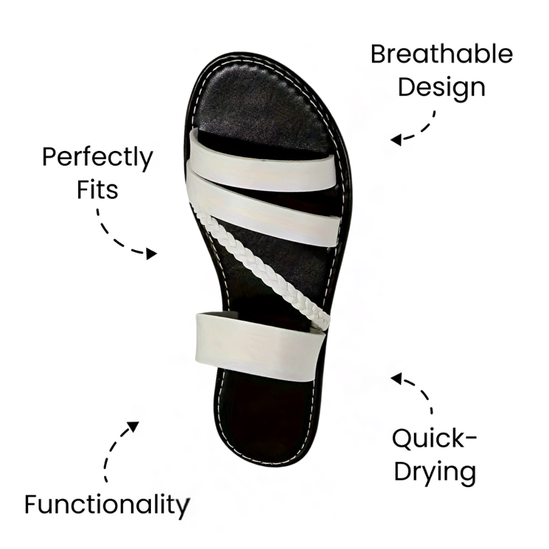 Bronoir™ Serenvia – Lightweight & Arch-Supportive Walking Sandals