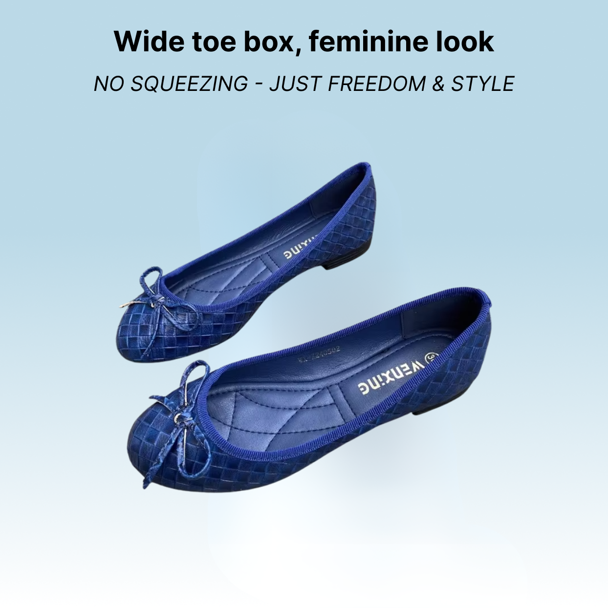 Bronoir Elina Bloom - Elegant & Supportive Ballerinas for Daily Comfort