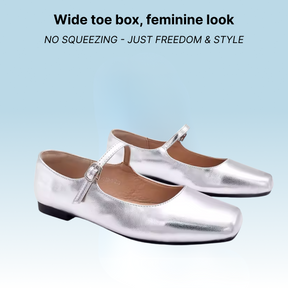Bronoir Liana Fit - Elegant & Supportive Ballerinas for Daily Comfort