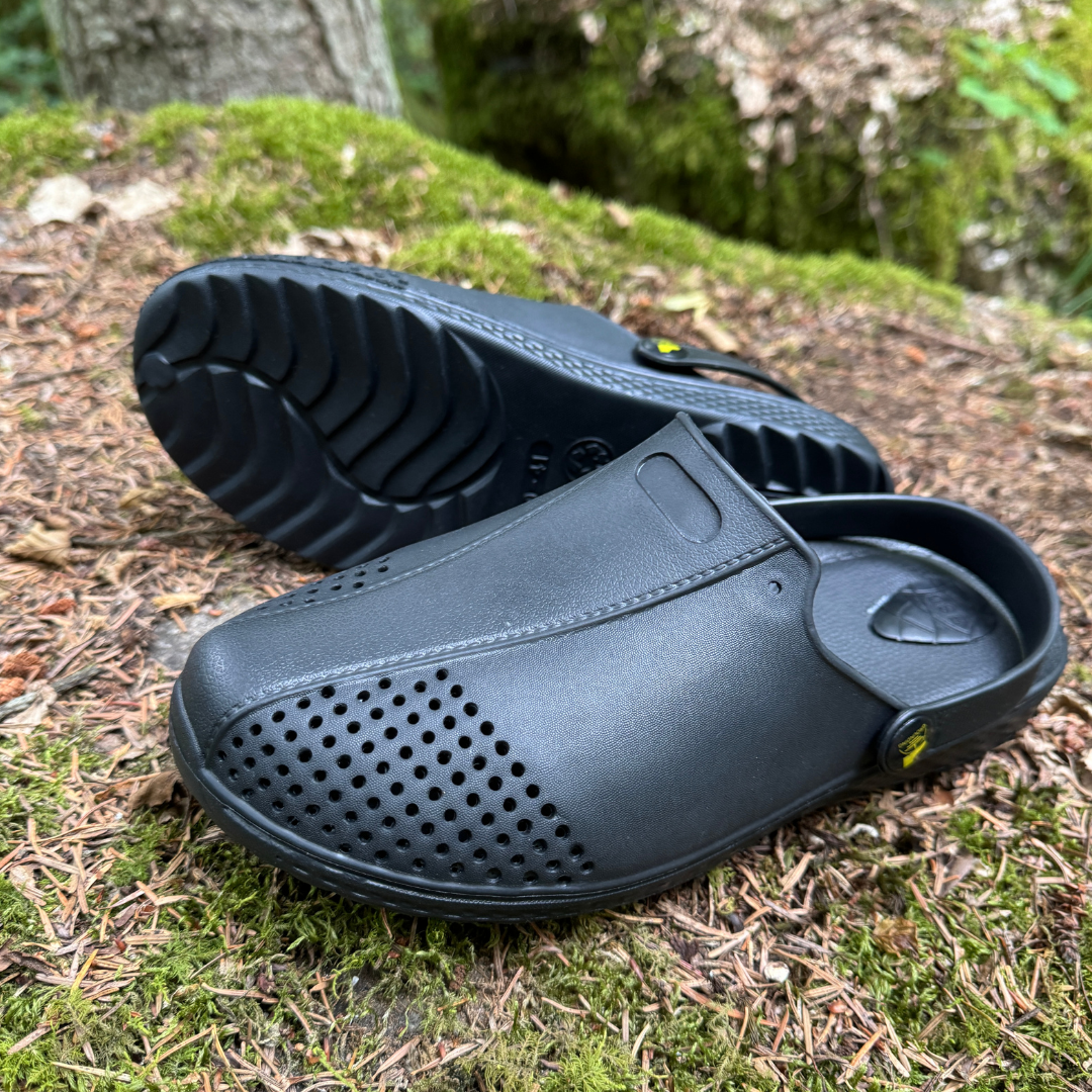 Bronoir Connect - Grounding Clogs with carbon-fiber plug