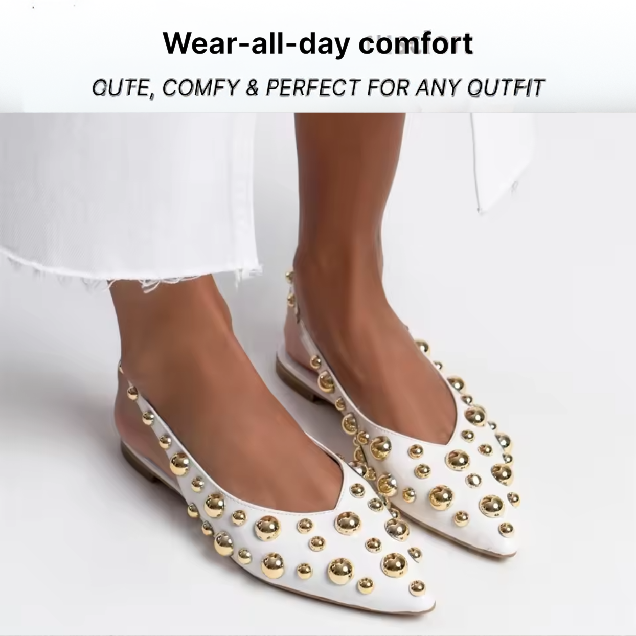 Bronoir Lyla Soft - Elegant & Supportive Ballerinas for Daily Comfort