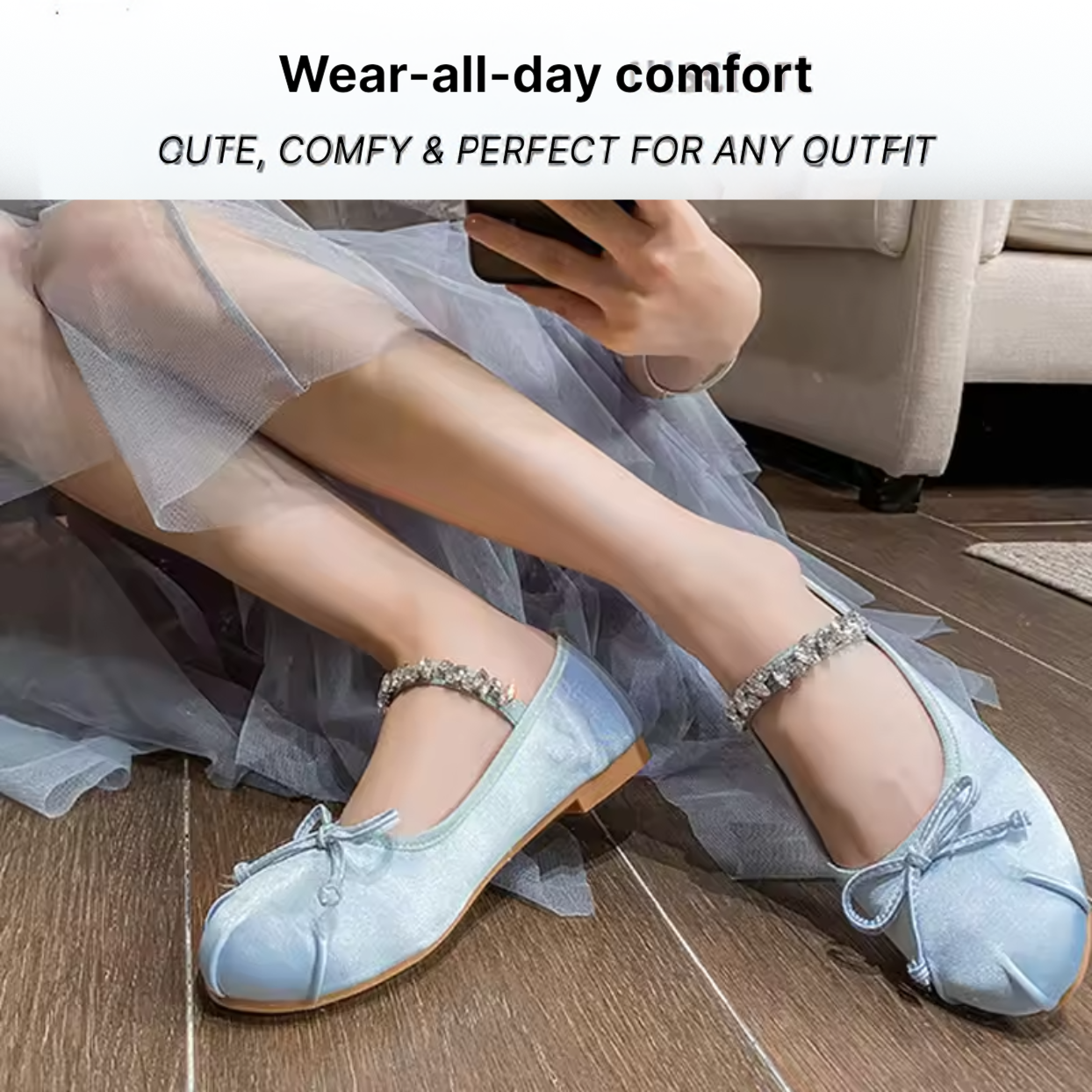 Bronoir Alma Belle - Elegant & Supportive Ballerinas for Daily Comfort