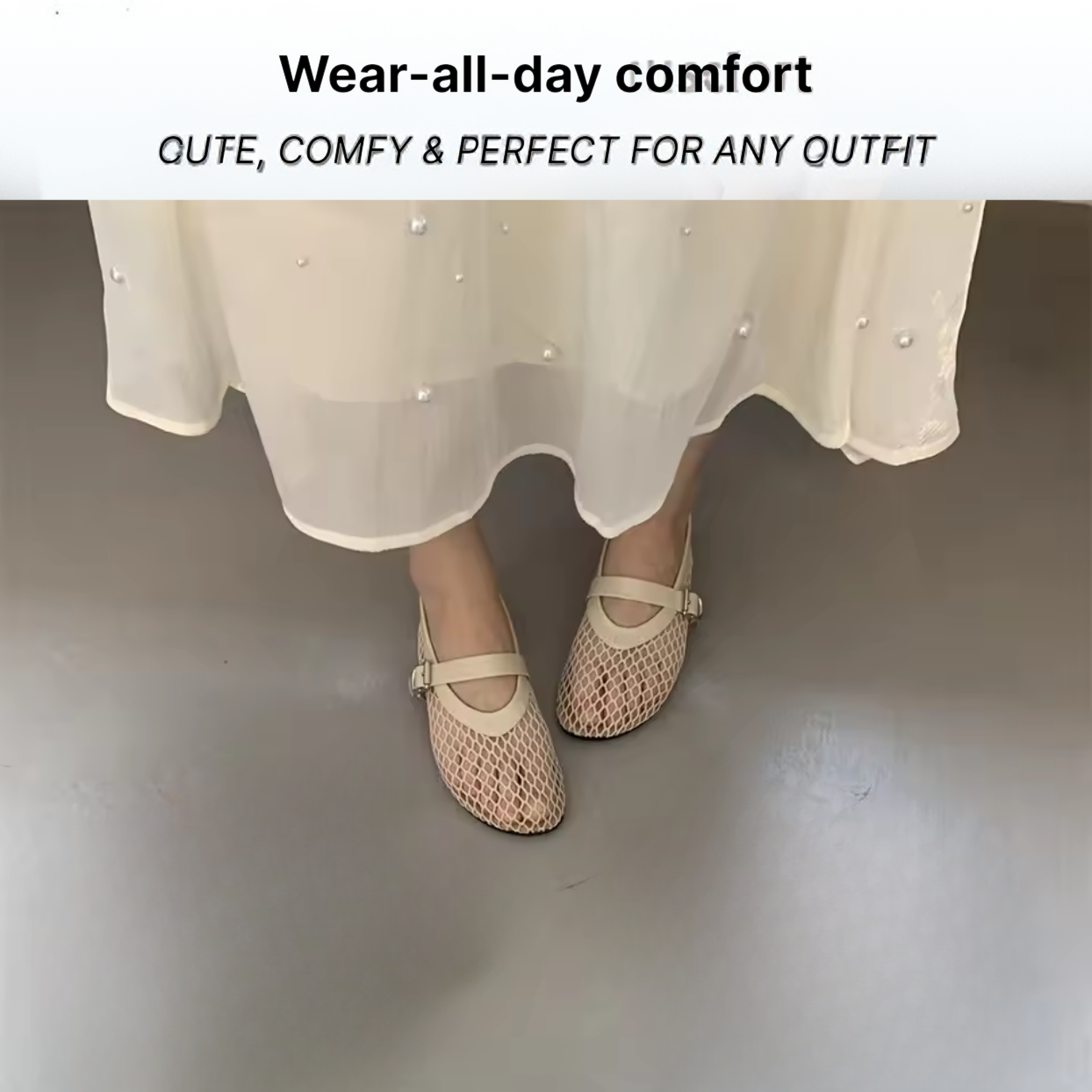 Bronoir Fara Flex - Elegant & Supportive Ballerinas for Daily Comfort