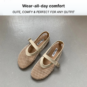 Bronoir Ava Bliss - Elegant & Supportive Ballerinas for Daily Comfort