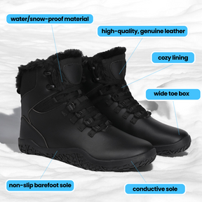 Bronoir™ Connect Snow Edition - Carbon Infused Grounding Shoe