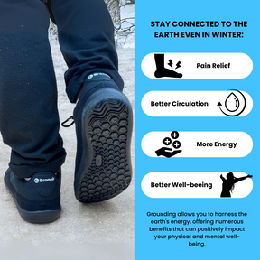 Bronoir™ Connect Snow Edition - Carbon Infused Grounding Shoe