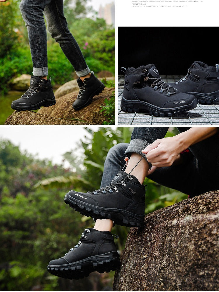 Bronoir™ Fleece - Chaussures d'hiver pieds nus
