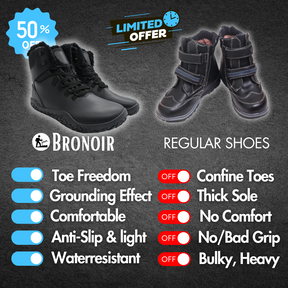 Bronoir™ Connect Snow Edition - Carbon Infused Grounding Shoe