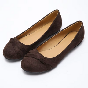 Bronoir Layla Shine - Elegant & Supportive Ballerinas for Daily Comfort