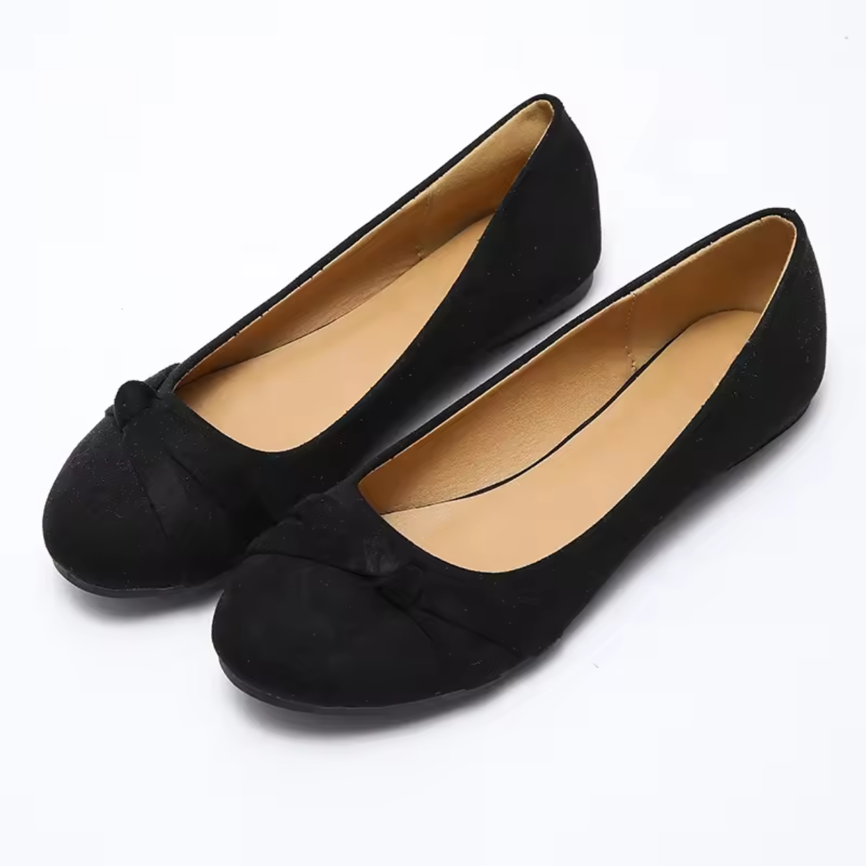 Bronoir Layla Shine - Elegant & Supportive Ballerinas for Daily Comfort
