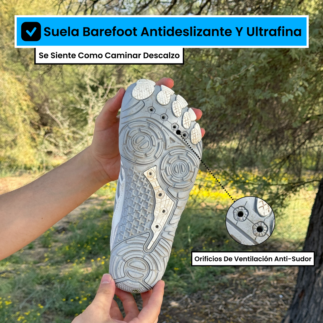 Bronoir™ Skin Pro Cobre – Zapatos Descalzos Todo Terreno con Conexión a Tierra