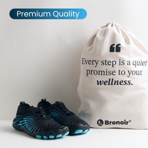 Bronoir™ Skin Pro with Copper Grounding Allround Barefoot Shoes