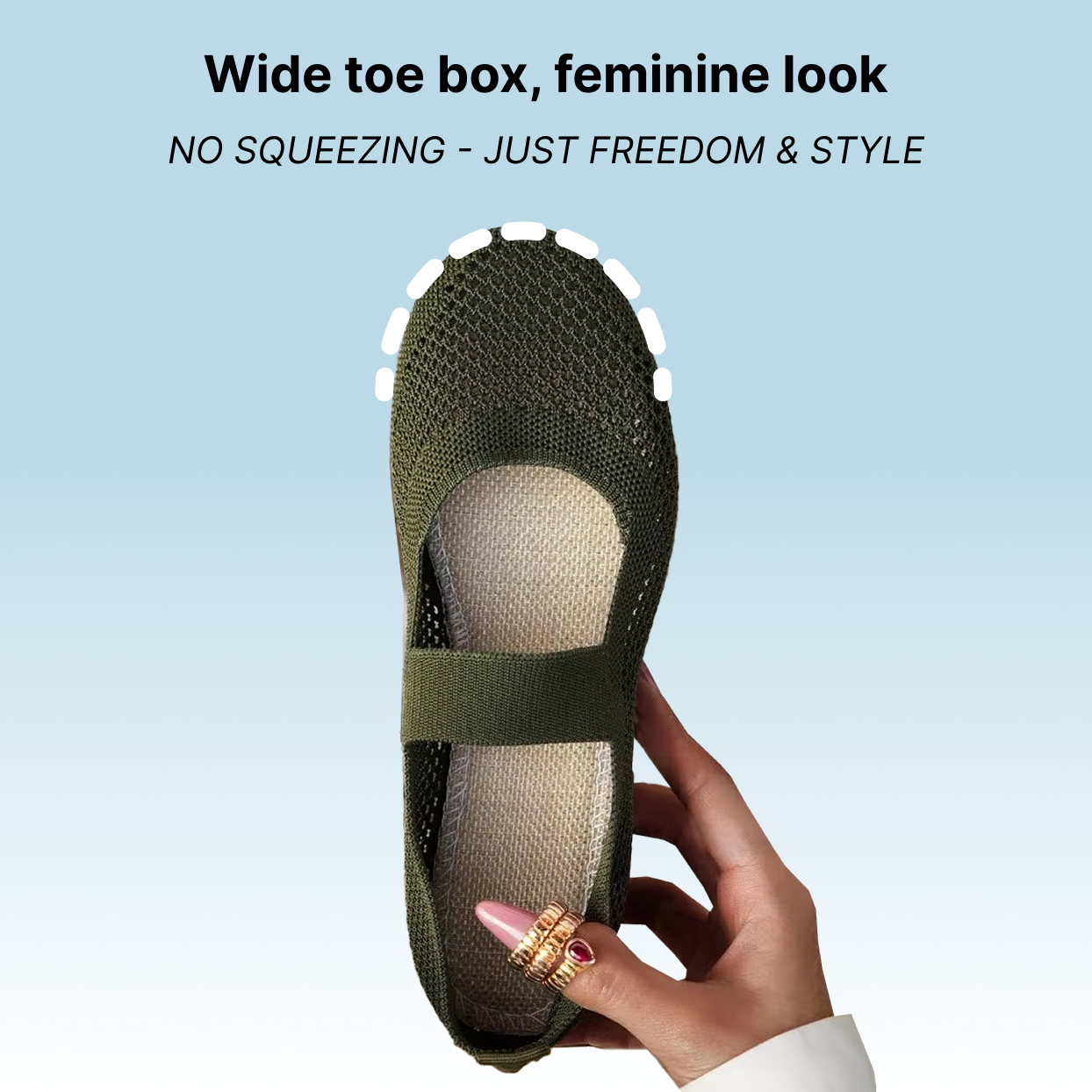 Bronoir™ Lift - Elegant & Supportive Ballerinas for Daily Comfort