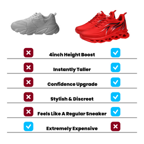 Heelsium™ Ultra Comfortable - Boosts Height by 4 Inches