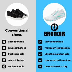 Bronoir™ Ease - Barefoot Shoes