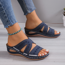 Bronoir™ Lurelle – Lightweight & Arch-Supportive Walking Sandals