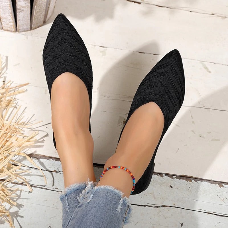 Bronoir Zoe Bloom - Elegant & Supportive Ballerinas for Daily Comfort