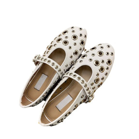 Bronoir Elara Bloom - Elegant & Supportive Ballerinas for Daily Comfort