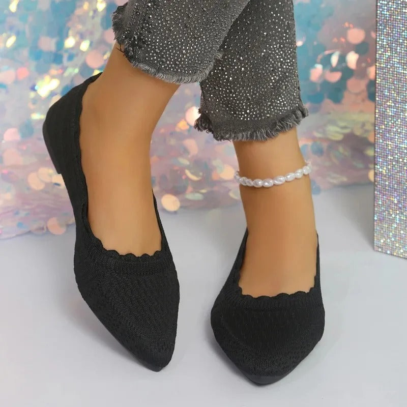 Bronoir Amara Rose - Elegant & Supportive Ballerinas for Daily Comfort