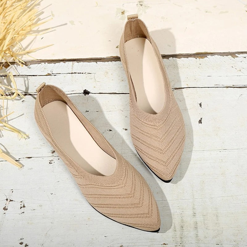 Bronoir Zoe Bloom - Elegant & Supportive Ballerinas for Daily Comfort