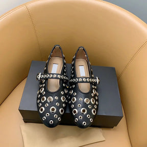 Bronoir Elara Bloom - Elegant & Supportive Ballerinas for Daily Comfort