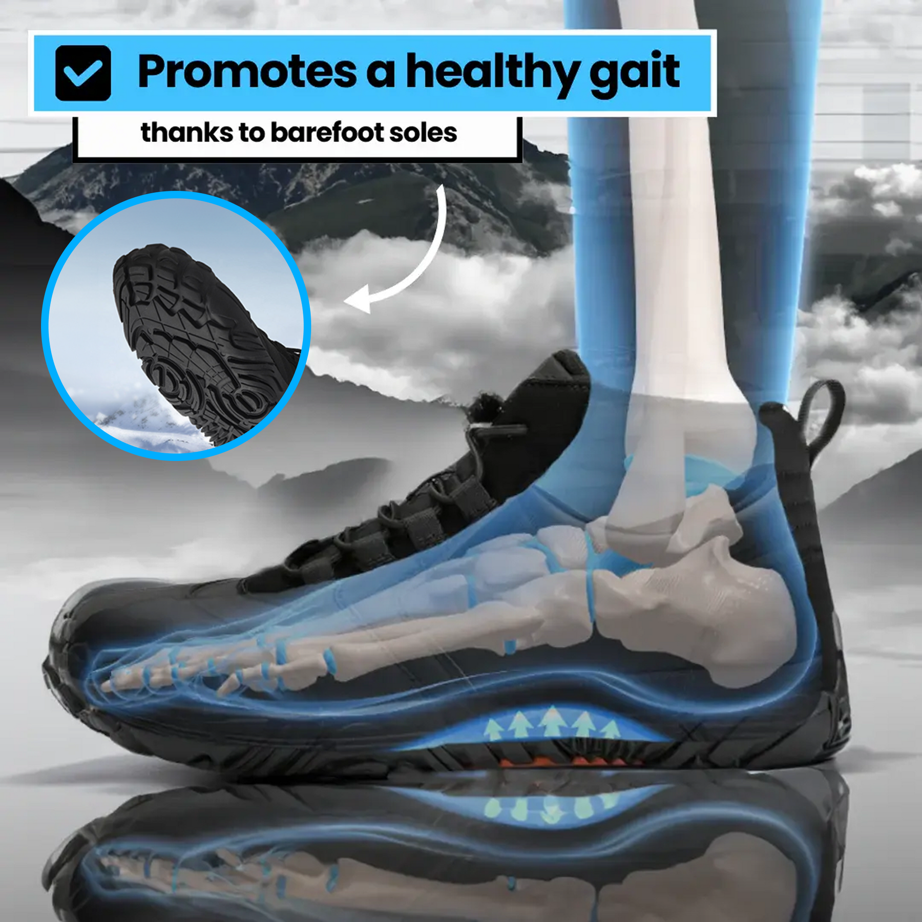 Bronoir™ Microplush - Winter Barefoot Shoes